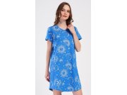 Ženska kućna haljina s kratkim rukavima Mjesec