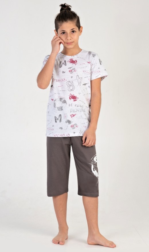 Dječja pidžama kapri Kuba - Dječje pidžame kapri