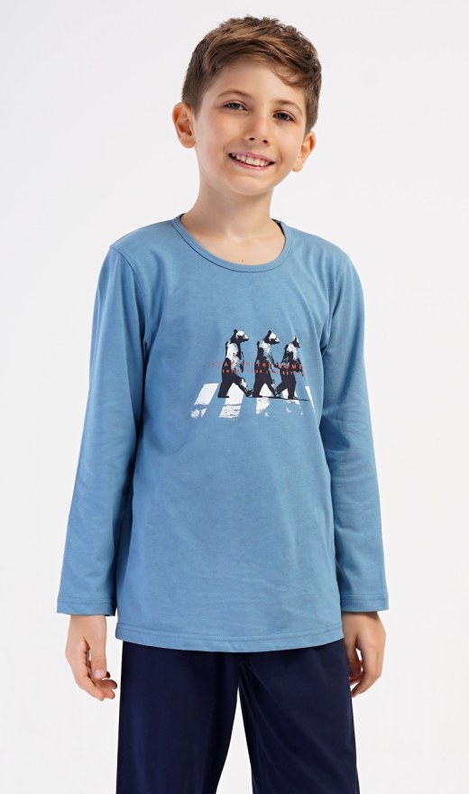 Dječja pidžama duga Tobias - Dječje pidžame s dugim rukavima