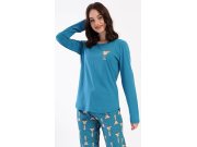 Duga ženska pidžama Mala žirafa