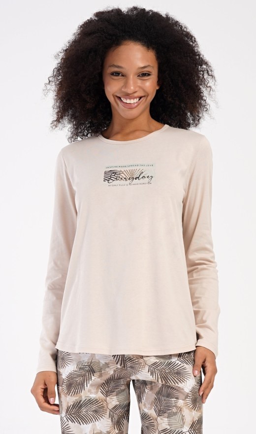Duga ženska pidžama Everyday - Ženske pidžame s dugim rukavima