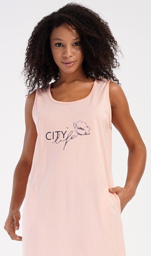 Ženska noćna košulja na naramenice Agnes