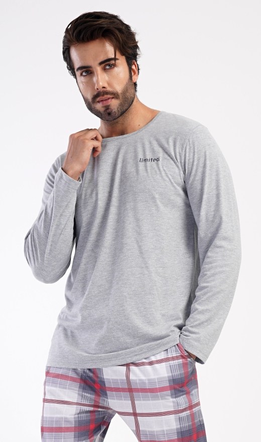 Muškarci - Muške pidžame - Muške pidžame s dugim rukavima - Muška duga pidžama Marek Muška duga pidžama Marek - Muške pidžame s dugim rukavima