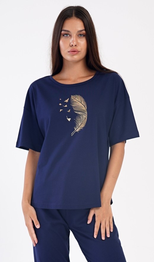 Ženska pidžama kapri Pírko - Ženske pidžame kapri