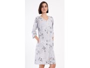 Ženska kućna haljina s tročetvrt rukavima Matylda