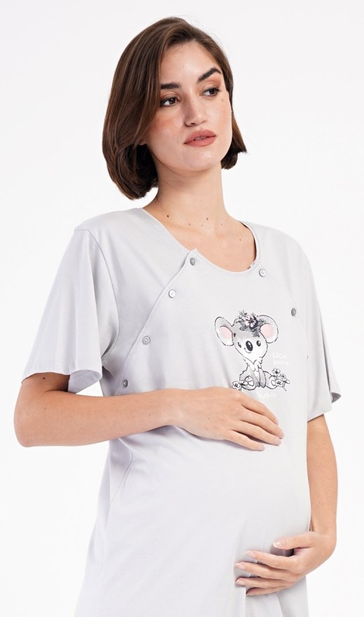 Ženska noćna košulja za trudnice Mala koala