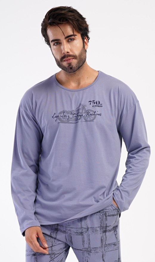 Muška pidžama duga Jakub - Muške pidžame s dugim rukavima