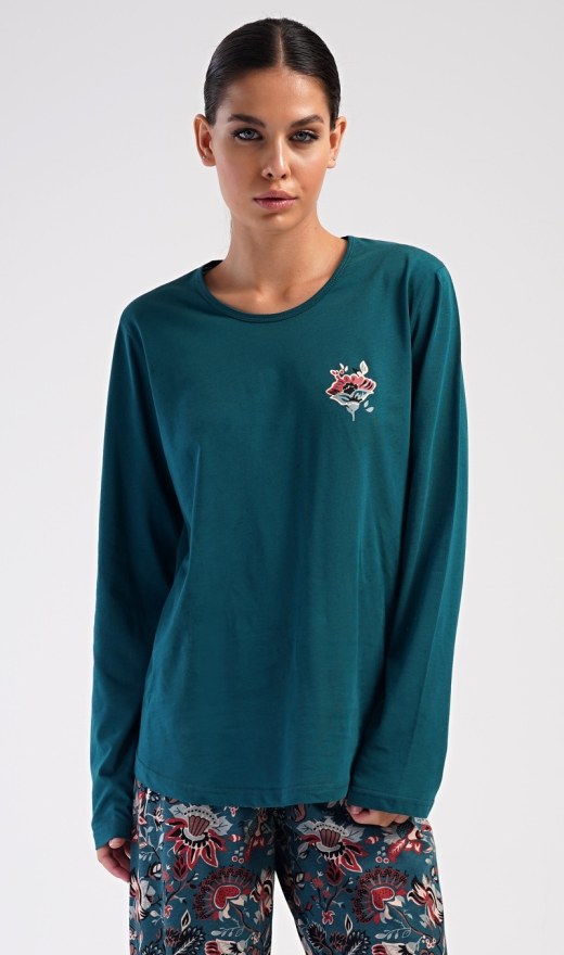 Duga ženska pidžama Ines - Prevelike ženske pidžame s dugim rukavima