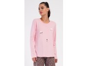 Ženska duga pidžama Flowers