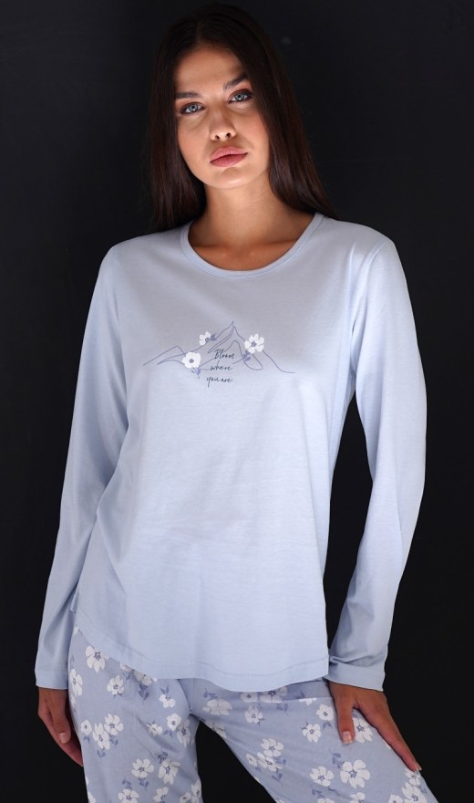 Ženska duga pidžama Nature