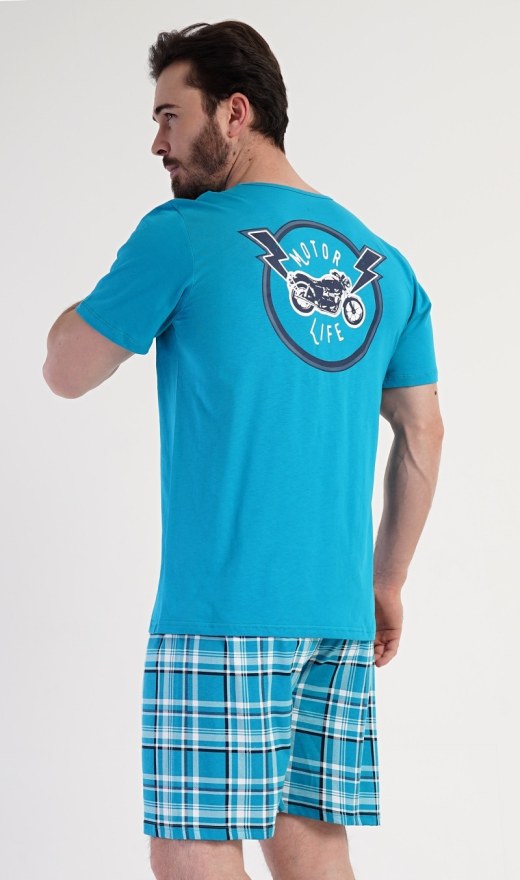 Muška pidžama šorc Motocycle - Muške pidžama kratke hlače