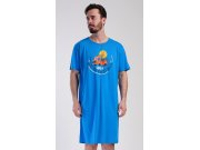 Muška noćna košulja s kratkim rukavima Adventure