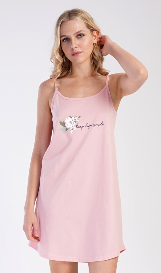 Ženska spavaćica na naramenice Zuzana