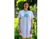 Ženska noćna košulja s kratkim rukavima Kornjača