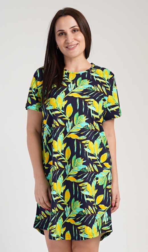 Ženska noćna košulja s kratkim rukavima Paulína - Prevelike ženske spavaćice