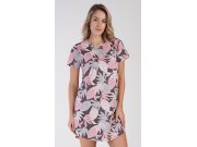Ženska noćna košulja s kratkim rukavima Eva