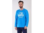 Muška pidžama dugačka Motocikl