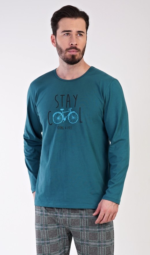 Muška pidžama duga Adam - Muške pidžame s dugim rukavima