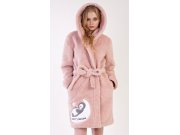 Ženski kratki ogrtač s kapuljačom Sweet dreams