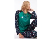 Duga ženska pidžama Holly Jolly