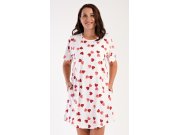 Ženska kućna haljina s kratkim rukavima Valentýna