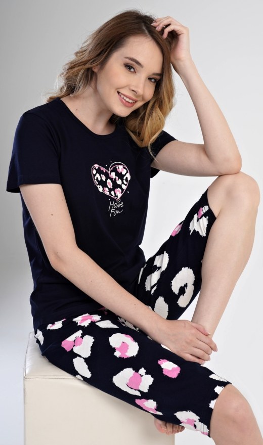 Ženski kapri pidžama Jana - Ženske pidžame kapri