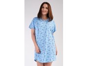 Ženska noćna košulja s kratkim rukavima Bára
