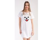 Žene Ženske noćne spavaćice Ženske noćne košulje s kratkim rukavima - Ženska noćna košulja s kratkim rukavima Štene Ženska noćna košulja s kratkim rukavima Štene