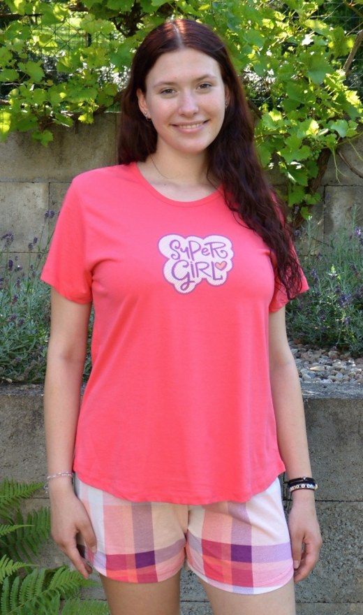 Ženski pidžama šorc Super girl