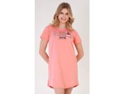 Ženska kućna haljina s kratkim rukavima Lucie