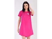 Ženska noćna košulja s kratkim rukavima I love you