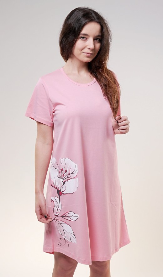 Ženska noćna košulja s kratkim rukavima Nicolette - Ženske noćne košulje s kratkim rukavima