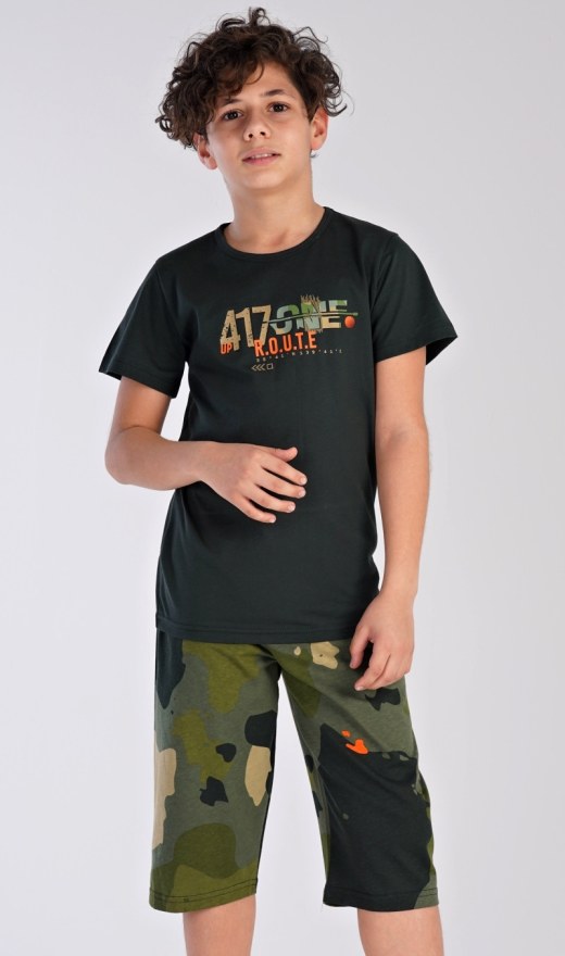 Dječja pidžama kapri Army
