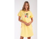 Ženska kućna haljina s kratkim rukavima Kačenka