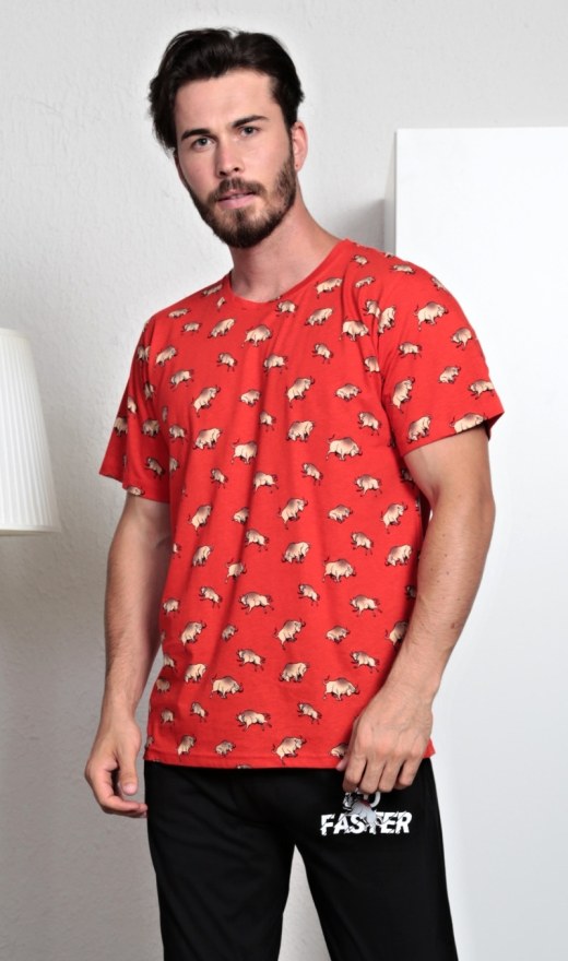 Muška duga pidžama Bik - Muške pidžame s dugim rukavima