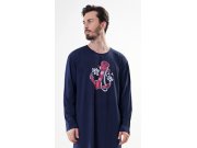 Muška noćna košulja s dugim rukavima Kotva Muškarci - Muške noćne košulje