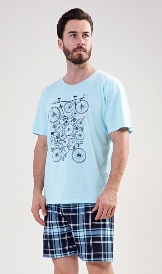 Muška pidžama kratke hlače Kolo - Muške pidžama kratke hlače
