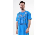 Muška noćna košulja s kratkim rukavima Hodinový manžel