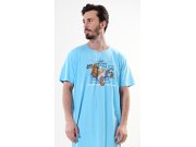 Muška noćna košulja s kratkim rukavima Boss Muškarci - Muške noćne košulje