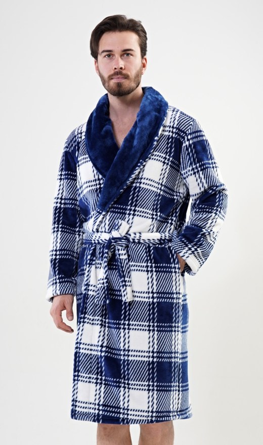 Muški ogrtač sa šalom ovratnikom Filip - Muški ogrtači