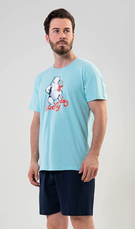 Muška pidžama šorc Lucky day