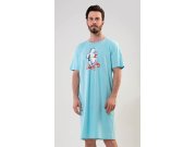 Muška noćna košulja s kratkim rukavima Lucky day Muškarci - Muške noćne košulje