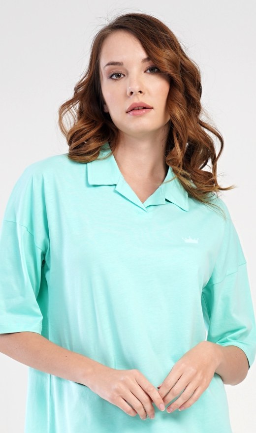 Ženska noćna košulja s kratkim rukavima Martina 2. kvaliteta - Ženske noćne košulje s kratkim rukavima