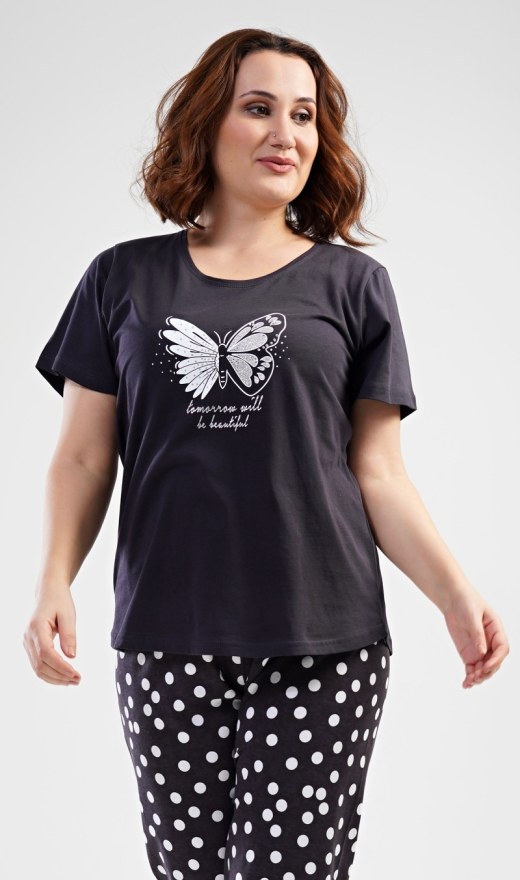 Ženska kapri pidžama Leptir