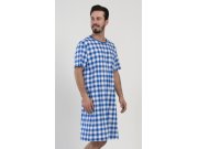 Muška noćna košulja s kratkim rukavima Karel Muškarci - Muške noćne košulje