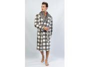 Muški ogrtač s šal ovratnikom Patrik Muškarci - Muški ogrtači