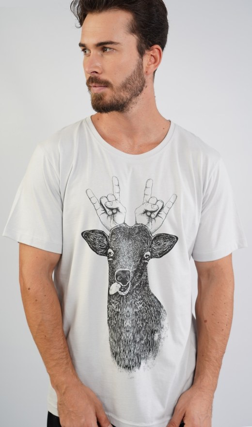 Muška pidžama kratke hlače Jelen - Muške pidžama kratke hlače