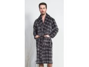 Muški ogrtač s šalom ovratnikom Adam Muškarci - Muški ogrtači