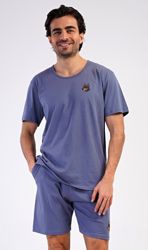 Muška pidžama kratke hlače Pas - Muške pidžama kratke hlače