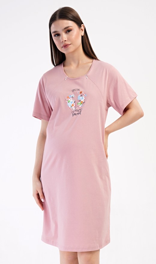 Ženska noćna majica za trudnice Sweet